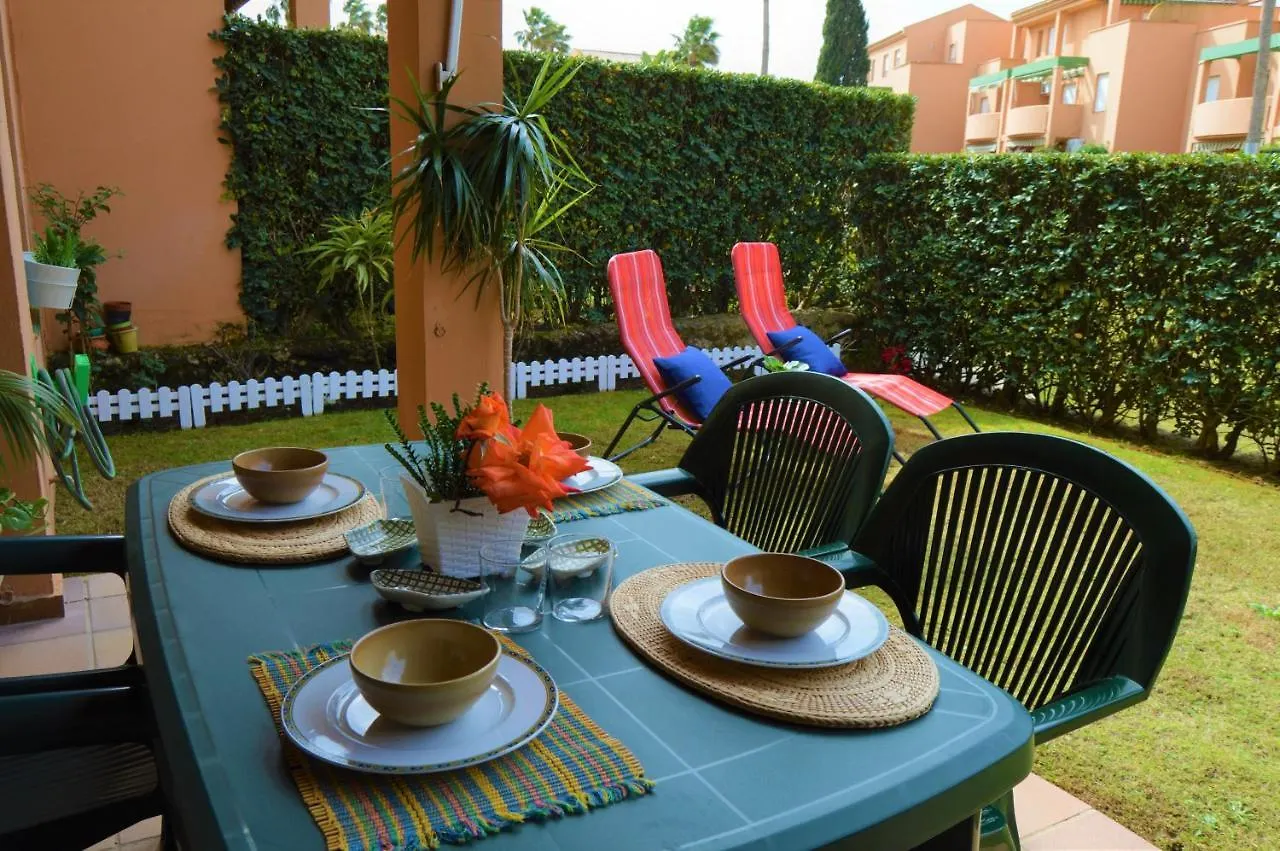 Bonito Apartamento Con Jardin Privado En Novo Novo Sancti Petri